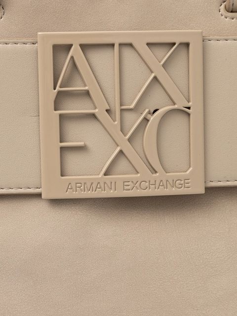 Armani Exchange torebka kolor beżowy XW000285 AF12574