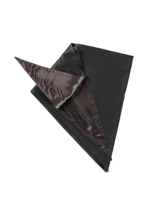 LEMAIRE traingle-shape scarf - Black - zdjęcie produktu nr 2