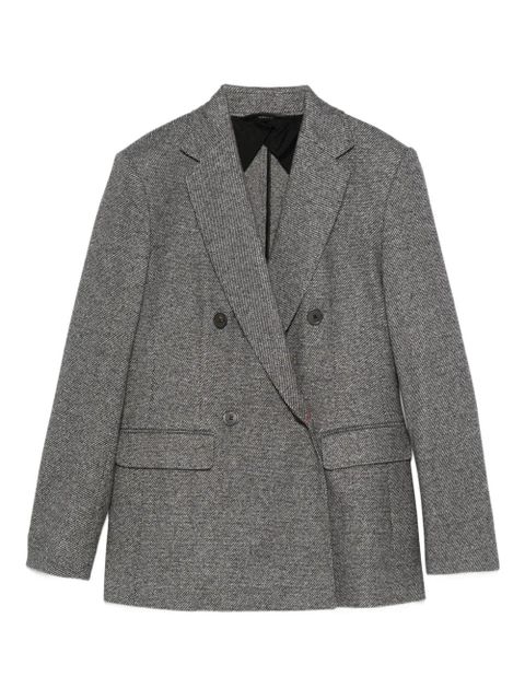 Max Mara double-breasted blazer - Grey - zdjęcie produktu nr 1