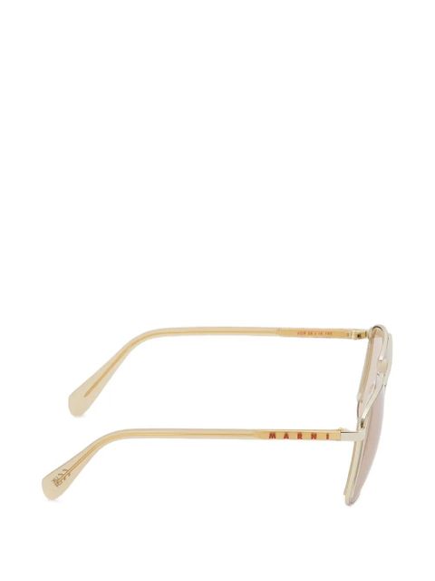 Marni Eyewear Vorluna sunglasses - Brown - zdjęcie produktu nr 1