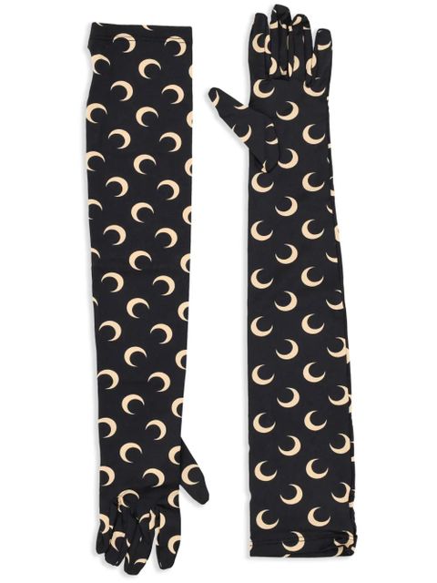 Marine Serre Crescent Moon gloves - Black - zdjęcie produktu nr 1