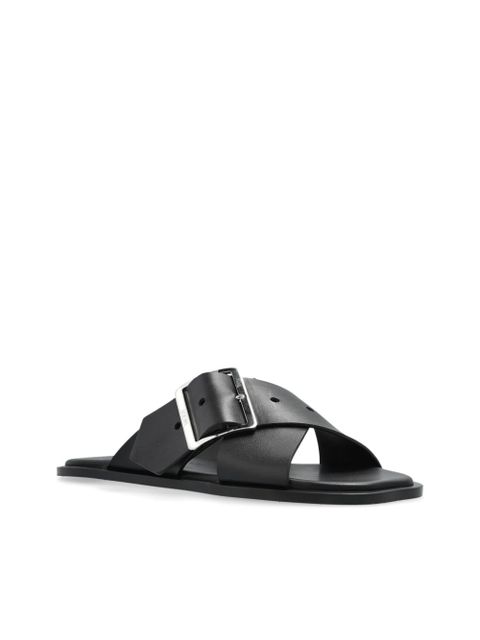 LOEWE Petal Belt sandals - Black