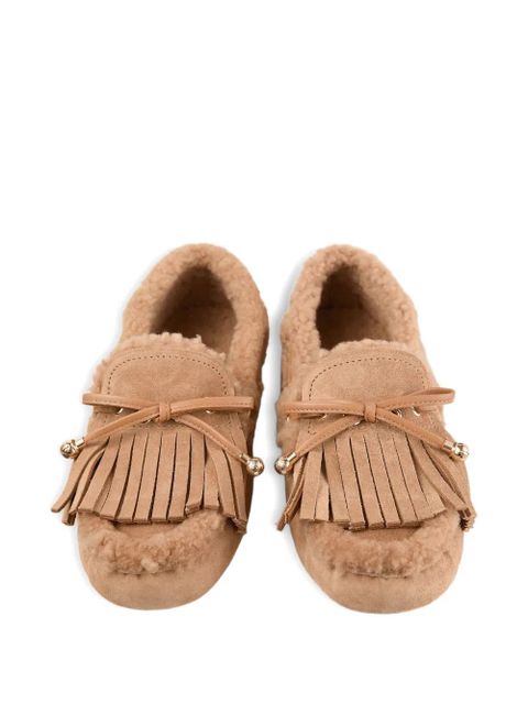Jimmy Choo Manon loafers - Brown