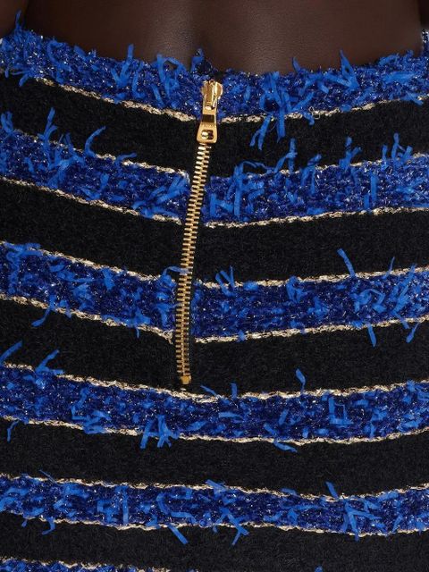 Balmain button-detail pencil skirt - Black