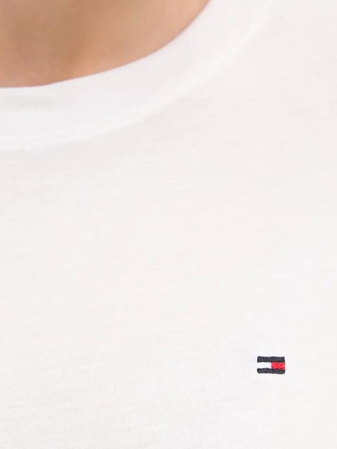 Tommy Hilfiger t-shirt bawełniany damski kolor biały UW0UW05763