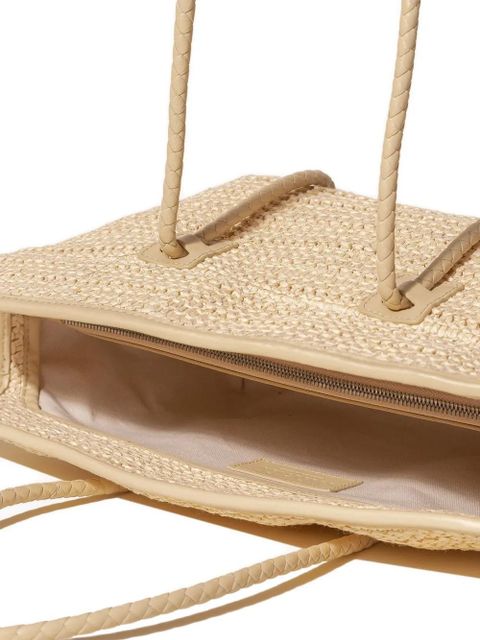 Hereu Forna raffia tote bag - Neutrals
