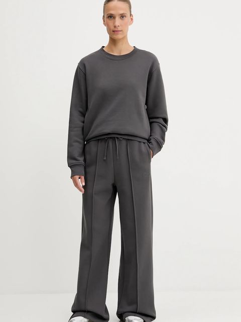 The North Face bluza bawełniana Dome Relaxed damska kolor szary gładka NF0A8EU4RHI1 - zdjęcie produktu nr 2