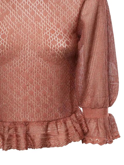 Chloé long-sleeve blouse - Pink