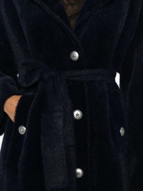 PINKO faux-fur coat - Black