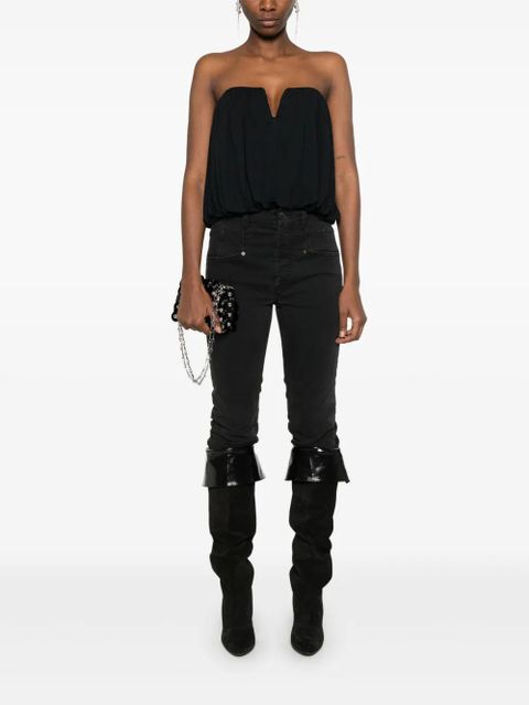 ISABEL MARANT Amalia blouse - Black - zdjęcie produktu nr 2