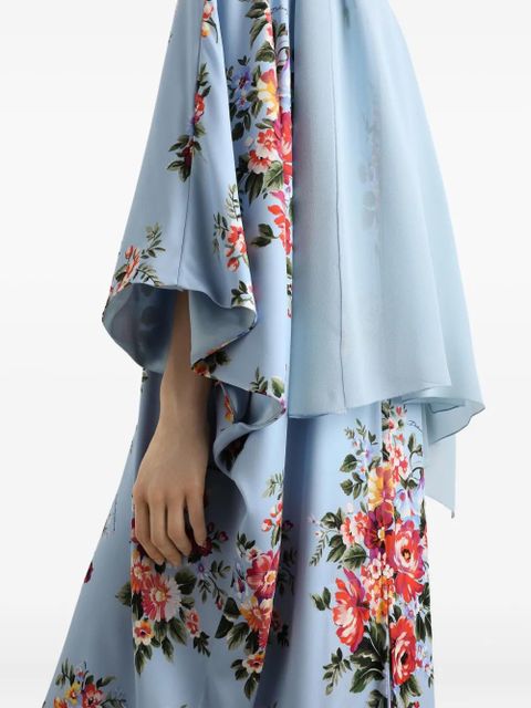 Dolce & Gabbana floral print dress - Blue