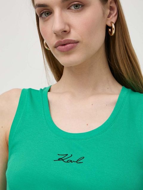 Karl Lagerfeld top bawełniany