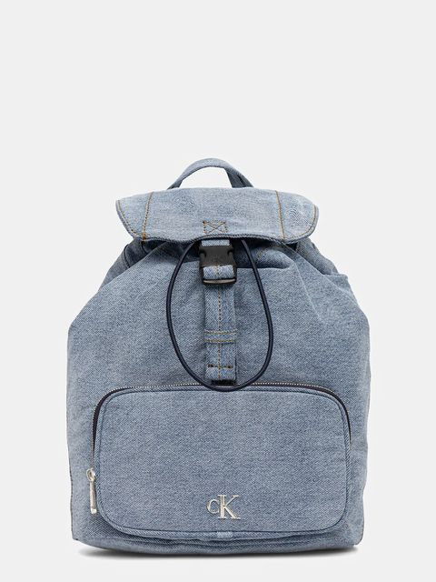 Calvin Klein plecak damski kolor niebieski duży gładki LV04F3216G - zdjęcie produktu nr 1