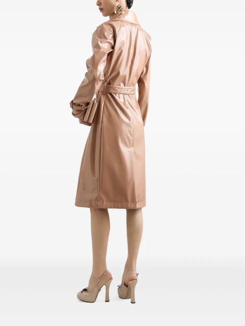 Dolce & Gabbana belted trench coat - Brown