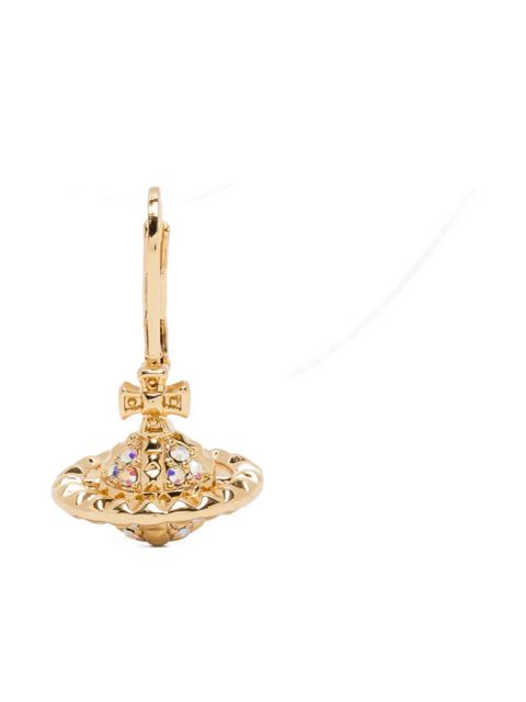 Vivienne Westwood crystal-embellished orb earrings - Gold - zdjęcie produktu nr 1