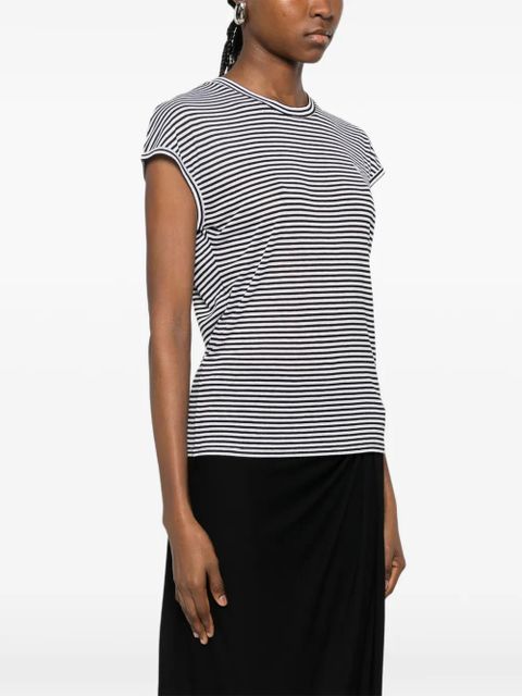 TOM FORD striped T-shirt - White