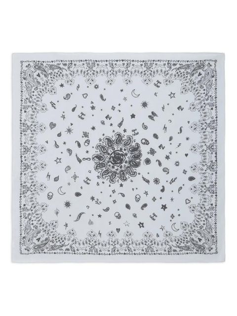 Zadig&Voltaire paisley scarf - Grey - zdjęcie produktu nr 1