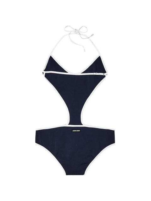 Miu Miu halter swimsuit - Blue - zdjęcie produktu nr 2