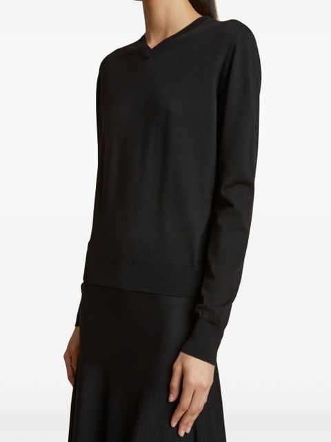 KHAITE The Senta sweater - Black