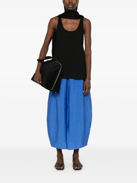 TOTEME sablé tank top - Black