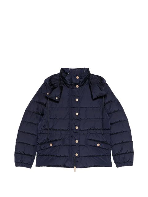 Weekend Max Mara Sax hooded button down jacket - Blue - zdjęcie produktu nr 1