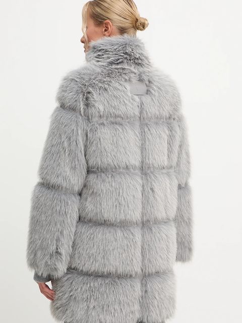 Patrizia Pepe płaszcz kolor szary 2O0175 E077