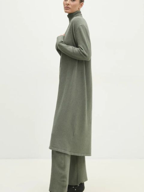 Answear.LAB komplet damski kolor zielony