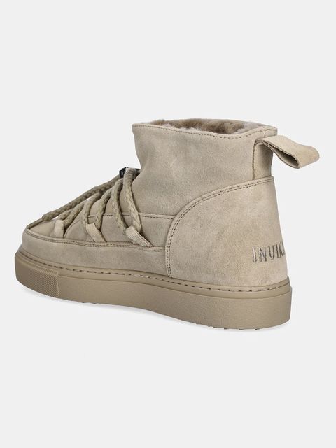 Inuikii śniegowce zamszowe Classic Low kolor zielony 1001.001.0092.356