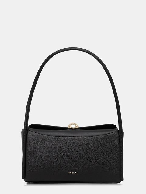 Furla torebka skórzana Nicole M Boston Bag
