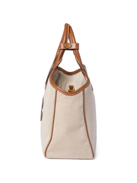 Miu Miu Ivy canvas bag - Neutrals