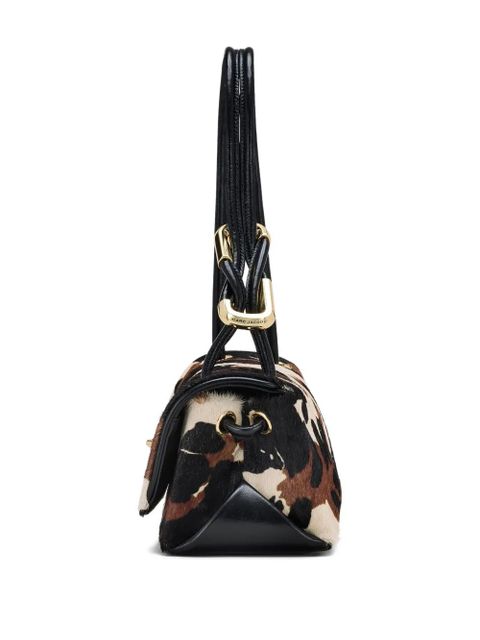 Marc Jacobs mini Dual hair-calf shoulder bag - Brown