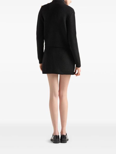 Prada wool turtleneck sweater - Black