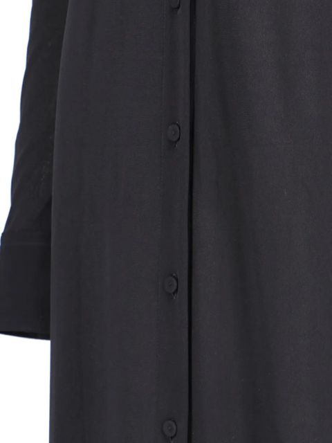 Jil Sander maxi shirt dress - Black