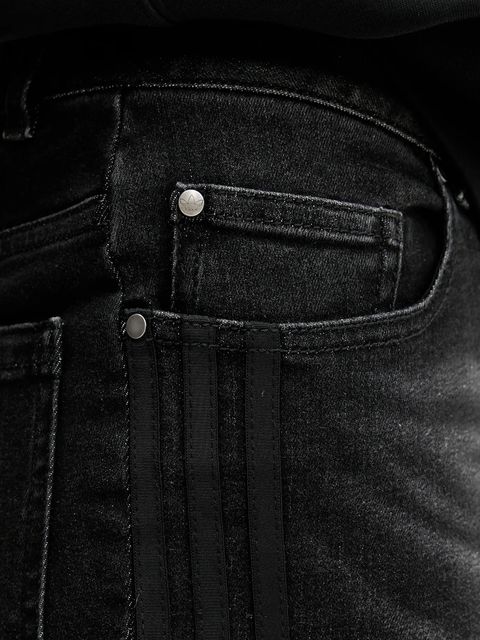 adidas Originals jeansy Slim Denim damskie medium waist KE9802