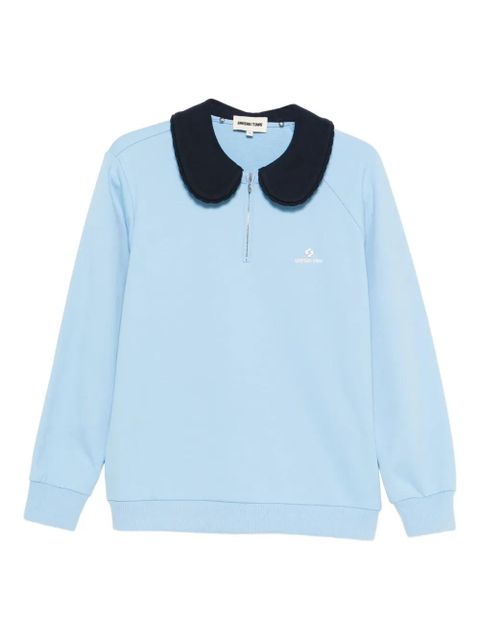 SHUSHU/TONG cotton sweatshirt - Blue - zdjęcie produktu nr 1