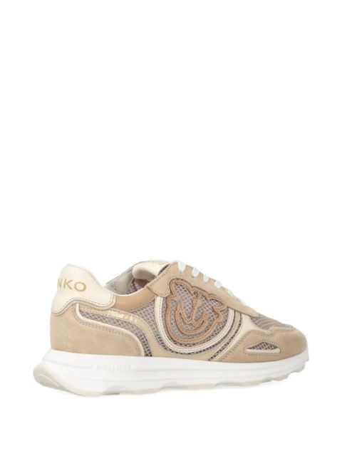 PINKO Zoe lace-up sneakers - Neutrals