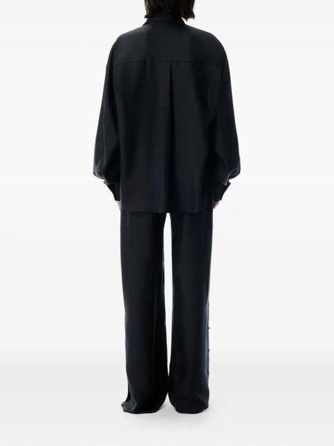 Alexander Wang side-placket trousers - Black