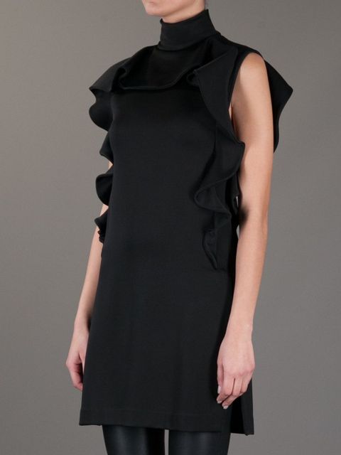 Givenchy ruffe tunic cress - Black