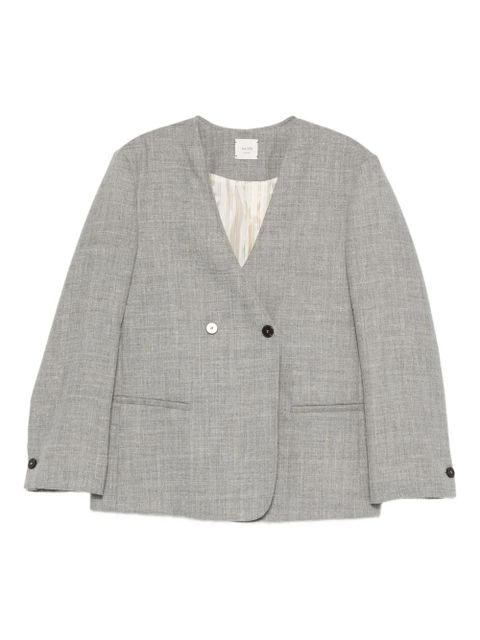 Alysi double-breasted buttoned jacket - Grey - zdjęcie produktu nr 1