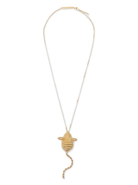 LOEWE mouse-pendant necklace - Gold - zdjęcie produktu nr 1