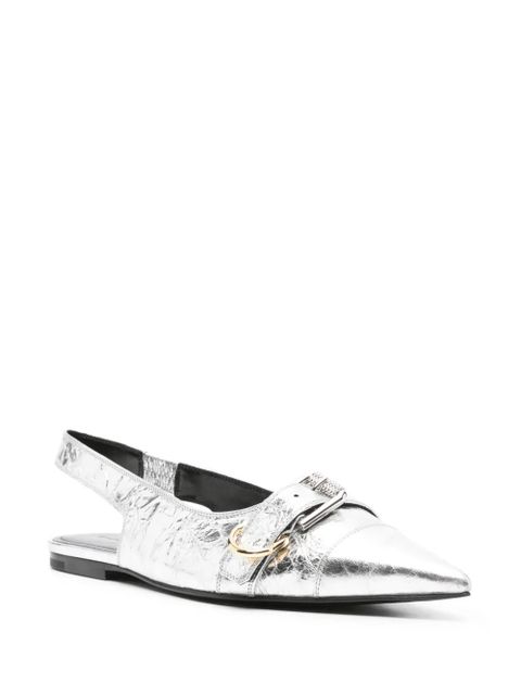 Givenchy Voyou slingback ballerina shoes - Silver - zdjęcie produktu nr 2