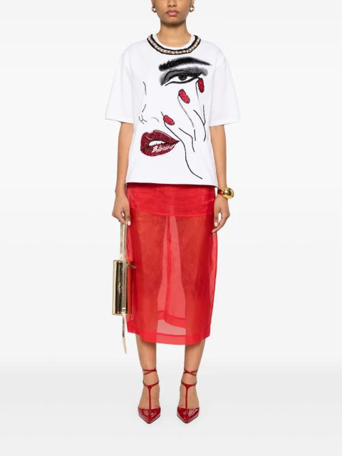 Balmain embellished T-shirt - White