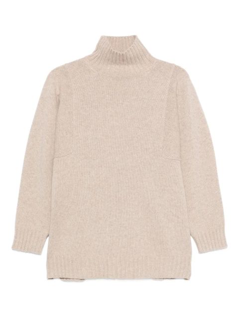 Max Mara high-neck sweater - Neutrals - zdjęcie produktu nr 1
