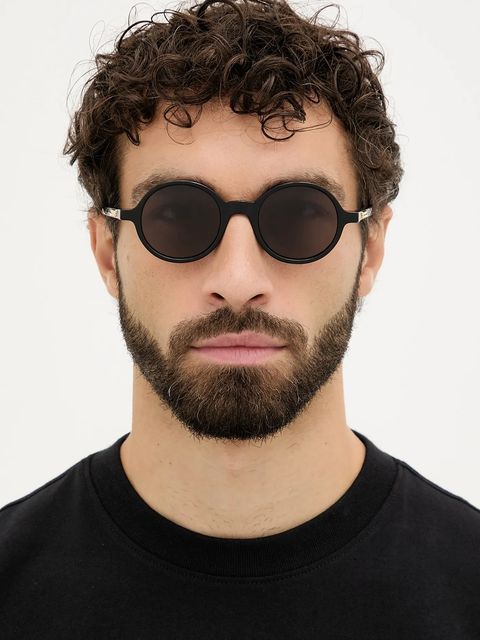 Bottega Veneta okulary przeciwsłoneczne kolor czarny BV1430S