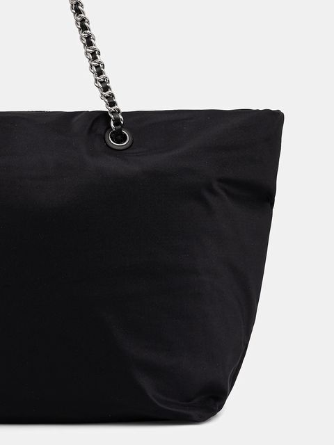 Tory Burch torebka Ella Chain Zip Tote kolor czarny 171639.001