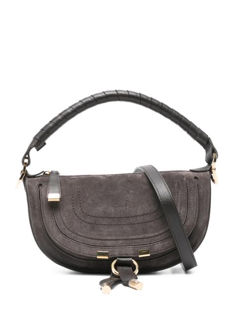 Chloé suede shoulder bag - Grey - zdjęcie produktu nr 1