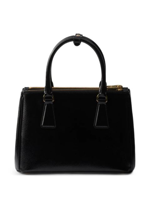 Prada small Galleria leather tote bag - Black