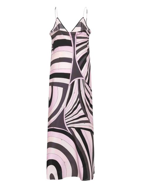 PUCCI wave-print slip dress - Pink - zdjęcie produktu nr 2