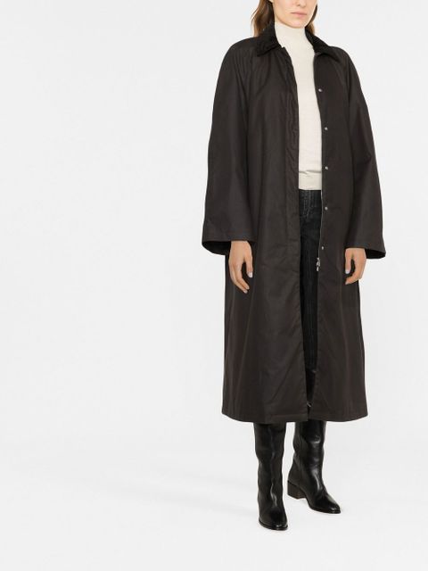 TOTEME Country cotton coat - Black