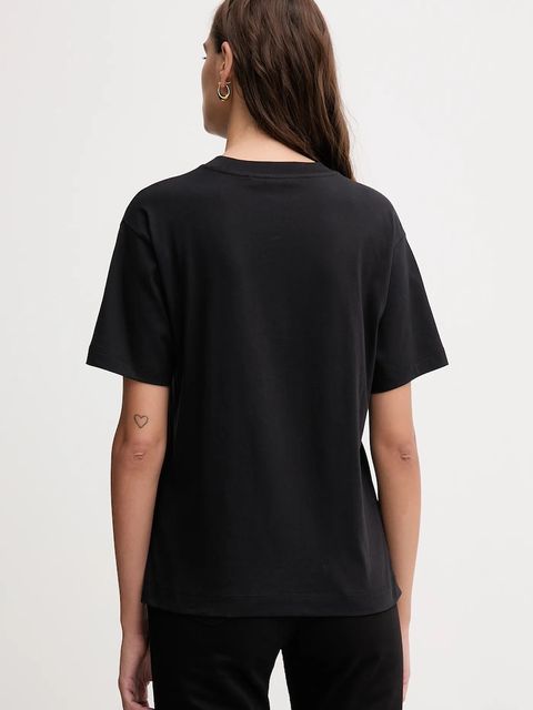 Joop! t-shirt bawełniany damski kolor czarny 30048383